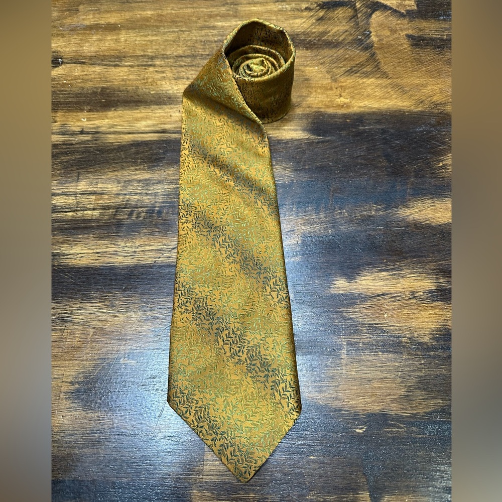 Vintage 100% Polyester London Tower Tie